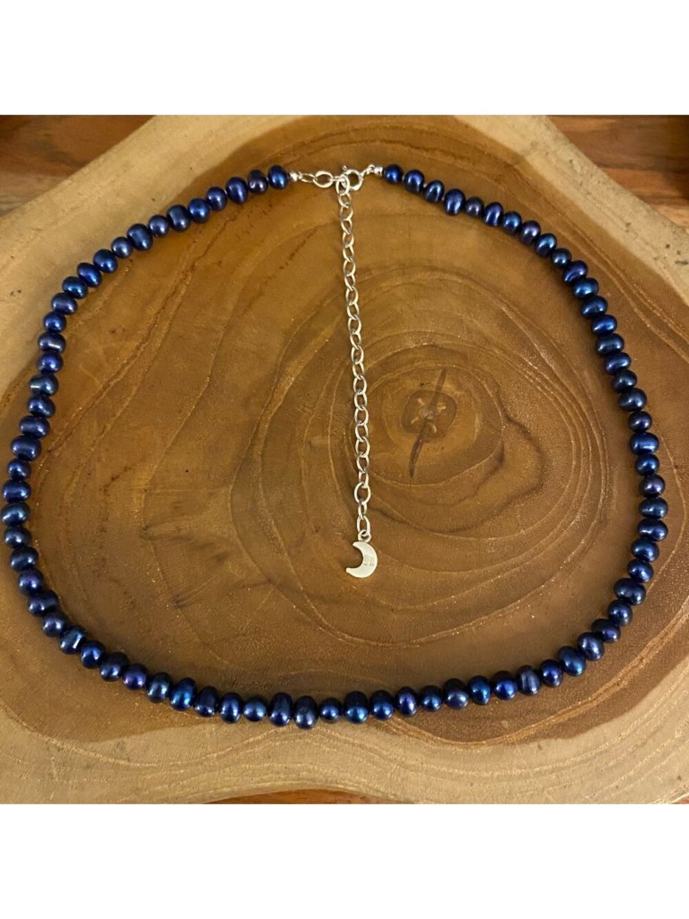 Mignon Faget Blue Pearl Necklace